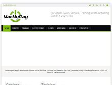 Tablet Screenshot of macmyday.com